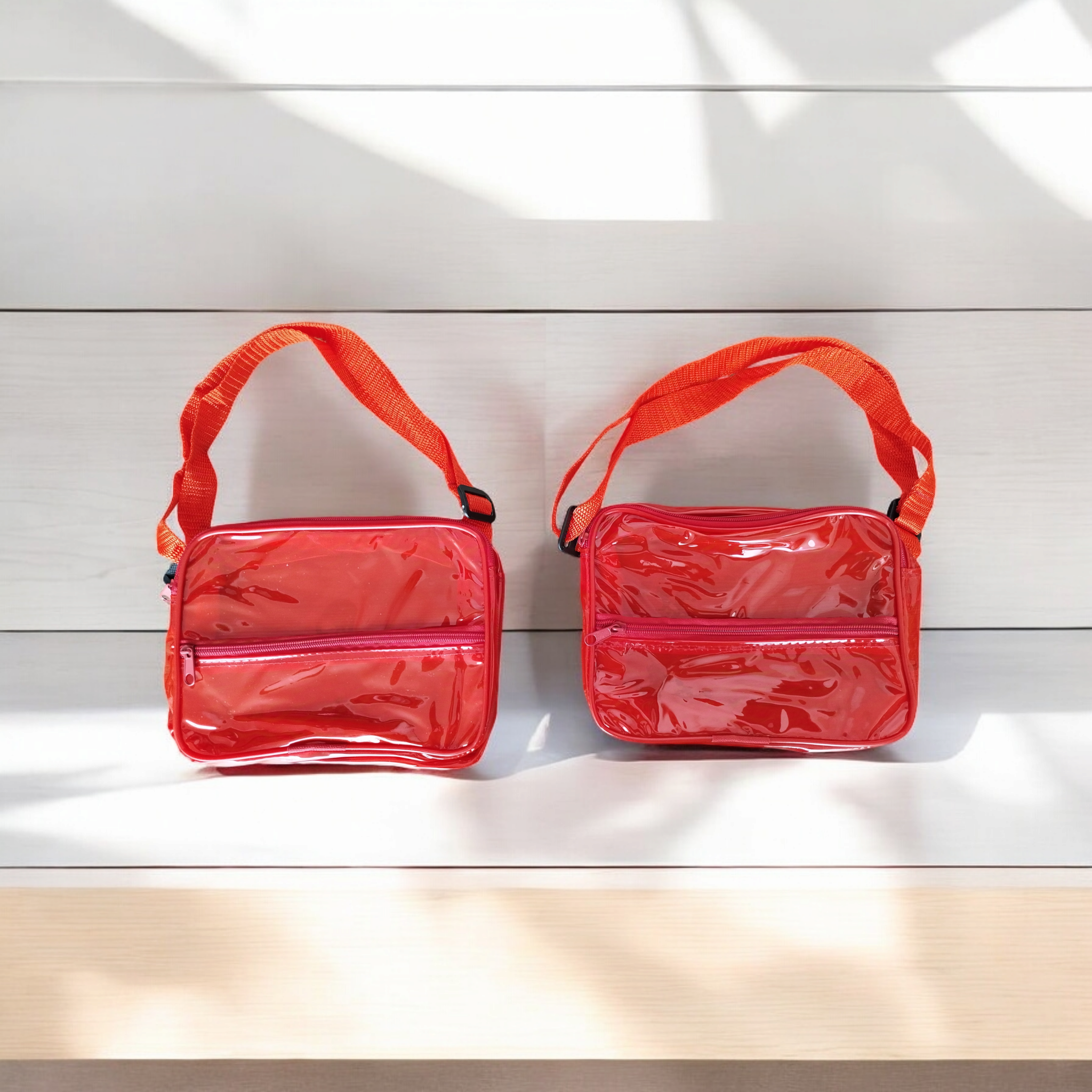 50PZAS LONCHERA PLÁSTICA DE MICA CON AGARRADERA - PRÁCTICA Y VERSÁTIL