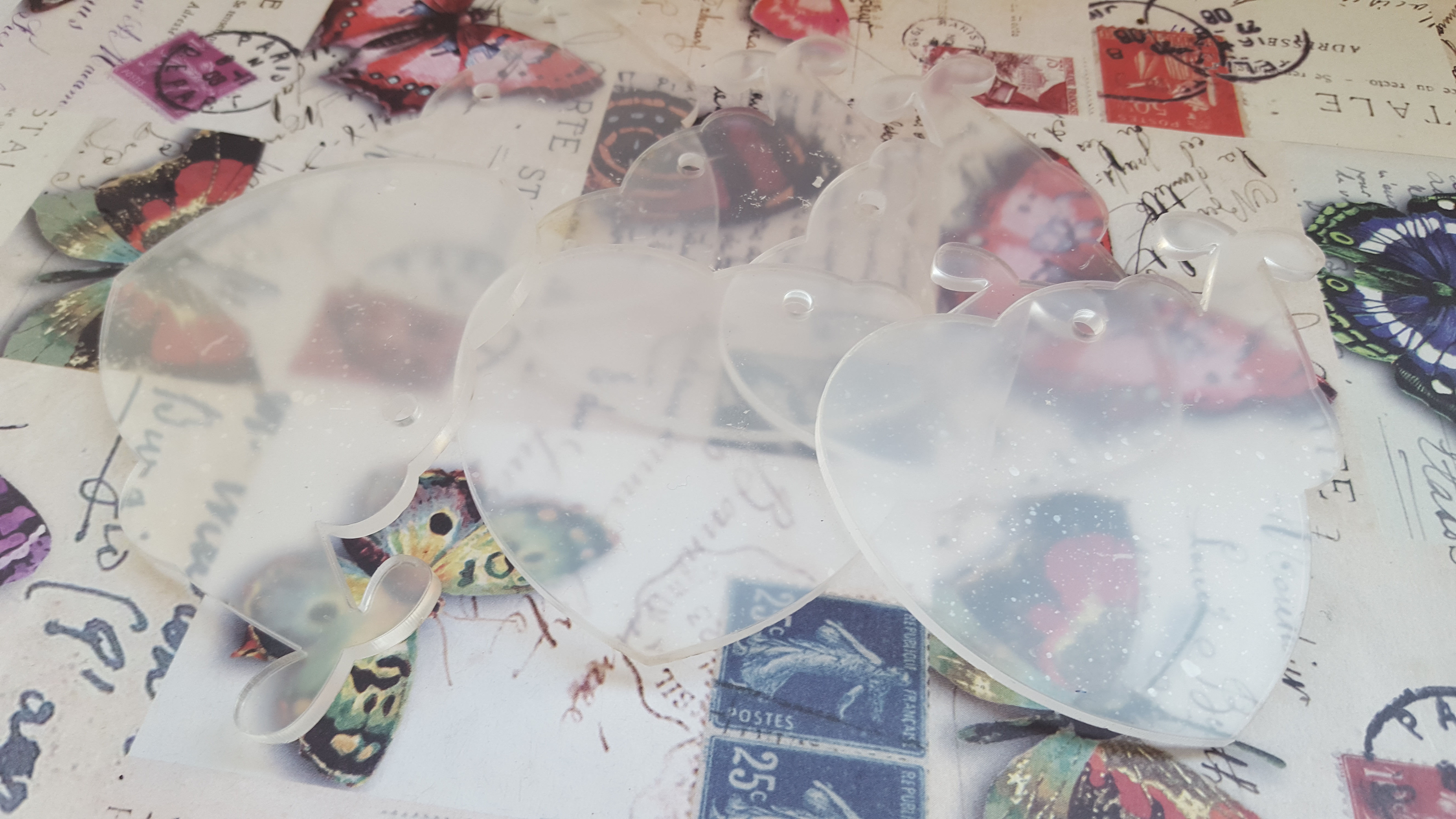 FIGURAS DE ACRÍLICO DE CUADRADO DIFERENTES MEDIDAS