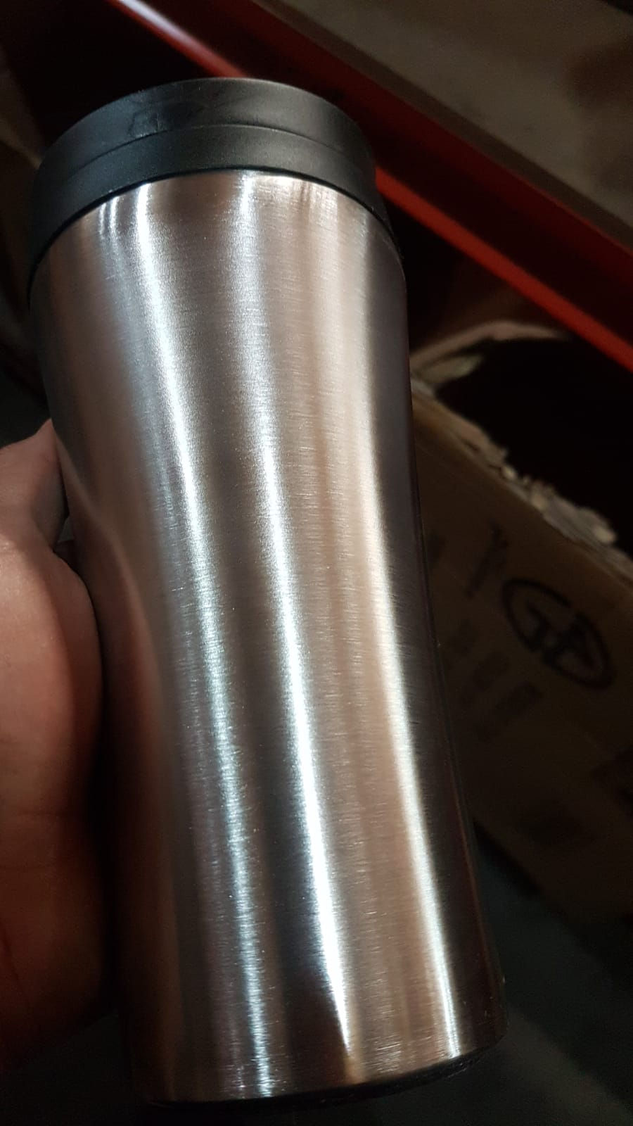 Miniatura: Termo de Acero Inoxidable 450ml "Mik" - Seguridad y Estilo para tus Bebidas