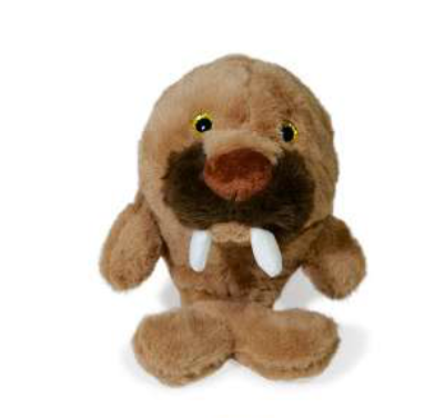 Miniatura: PELUCHE DE MORSA CON COLMILLOS 15X25CMS  "JESU"