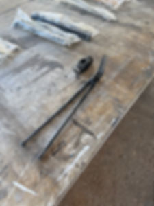 45° hammer eye Tong
