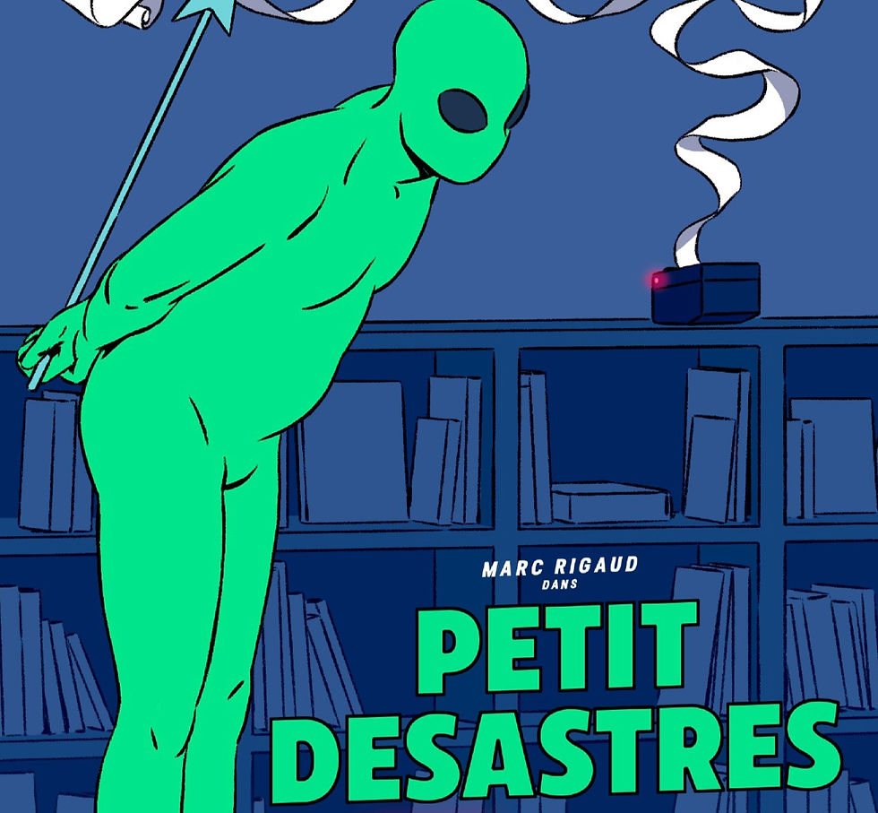 Spectacle de magie jeune public - Petit désastres - Marc Rigaud