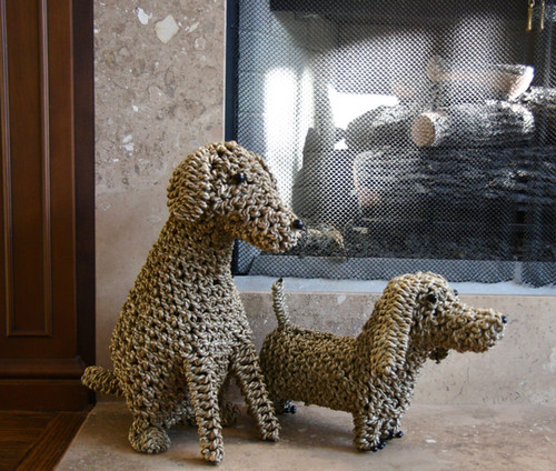 Large - Sitting Dog | Allie & Eddy Designs