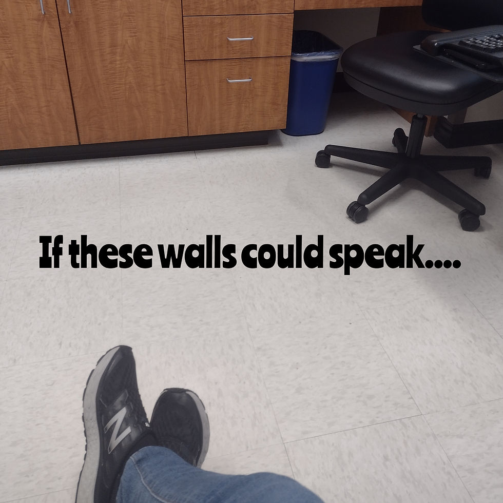 If these walls could speak...