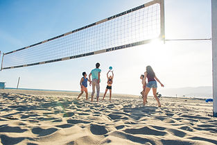 Beach Volleyball Game