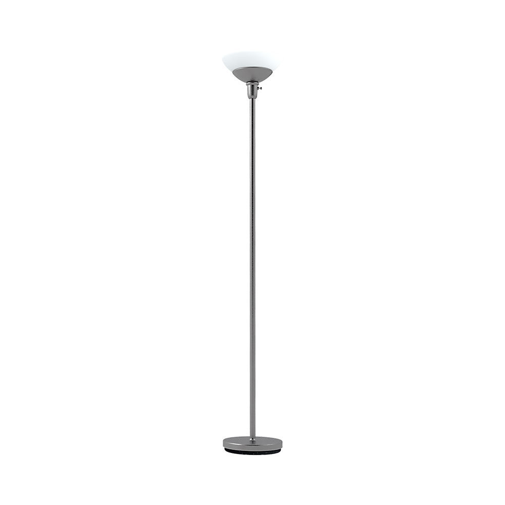 LED Torchiere Lamp - Silver