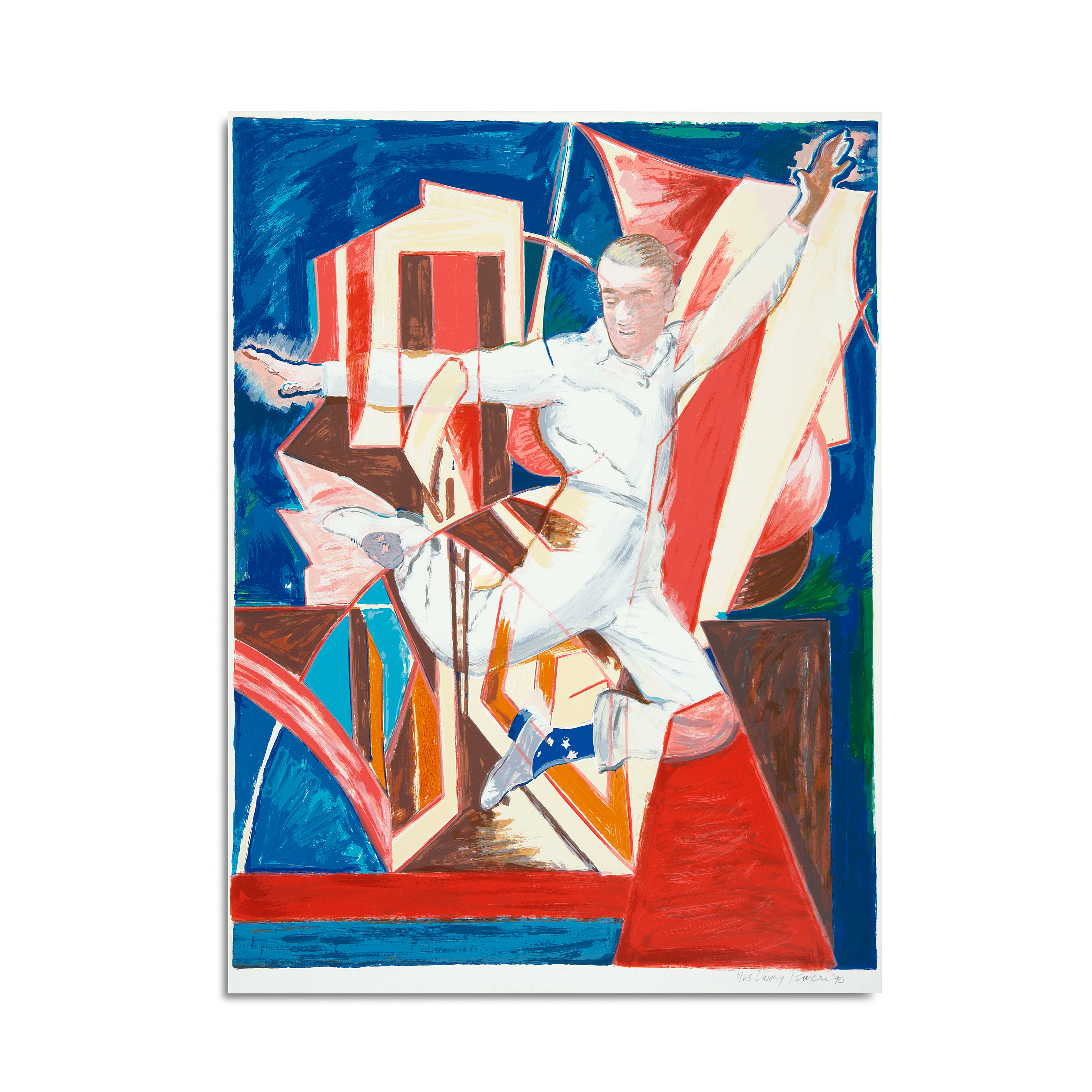 "Fred Astaire in the Air" by Larry Rivers