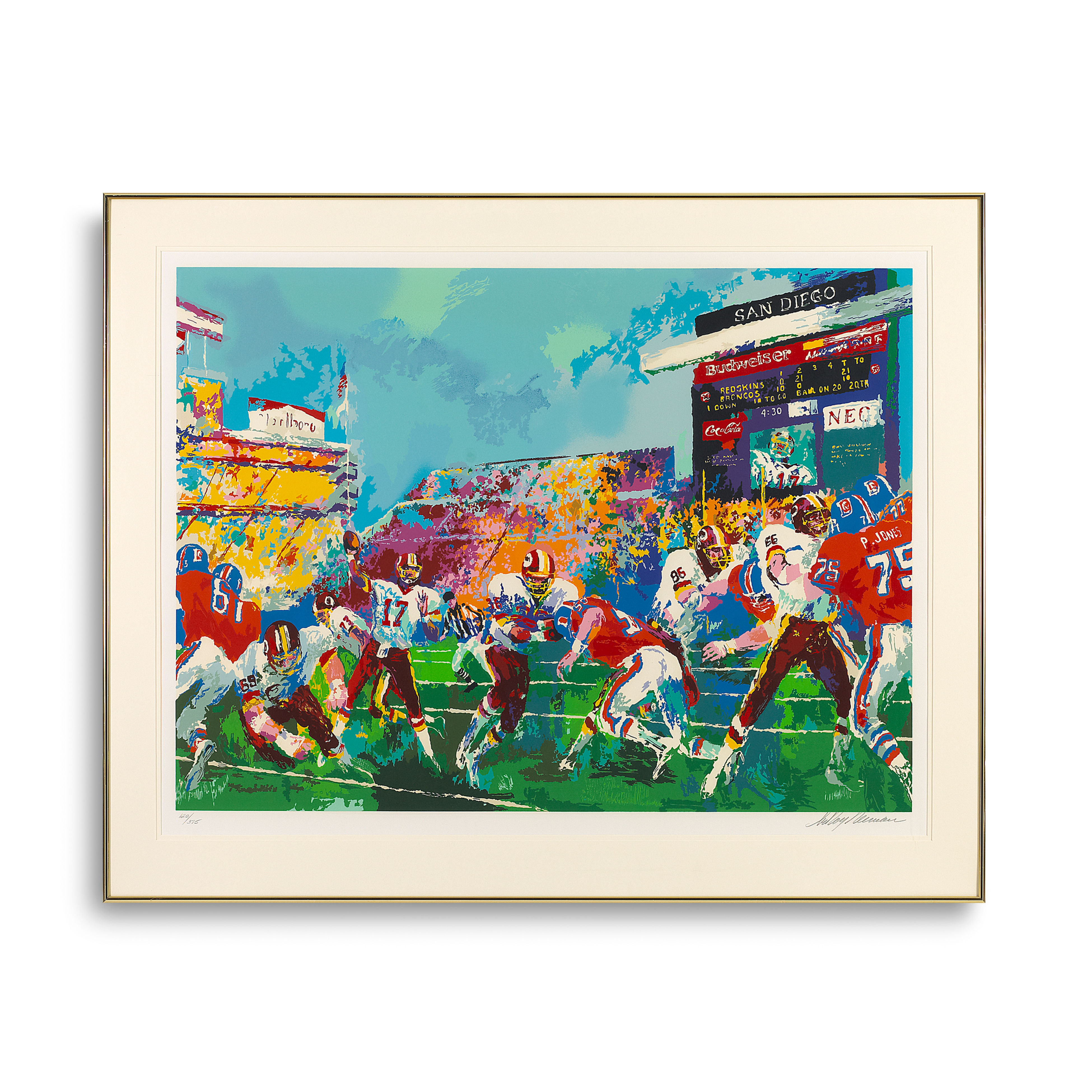 "In the Pocket" by LeRoy Neiman
