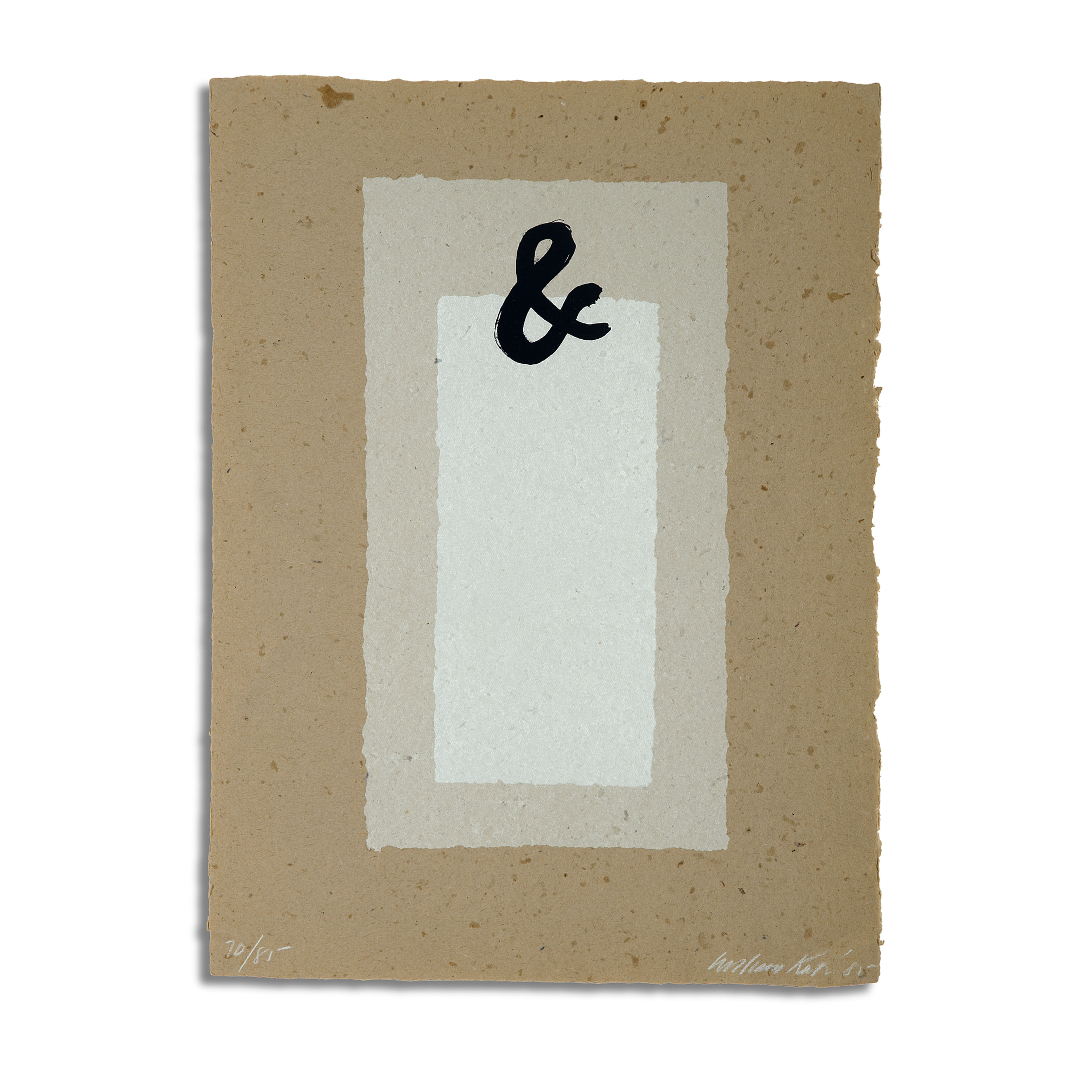 "Ampersand" by William Katz