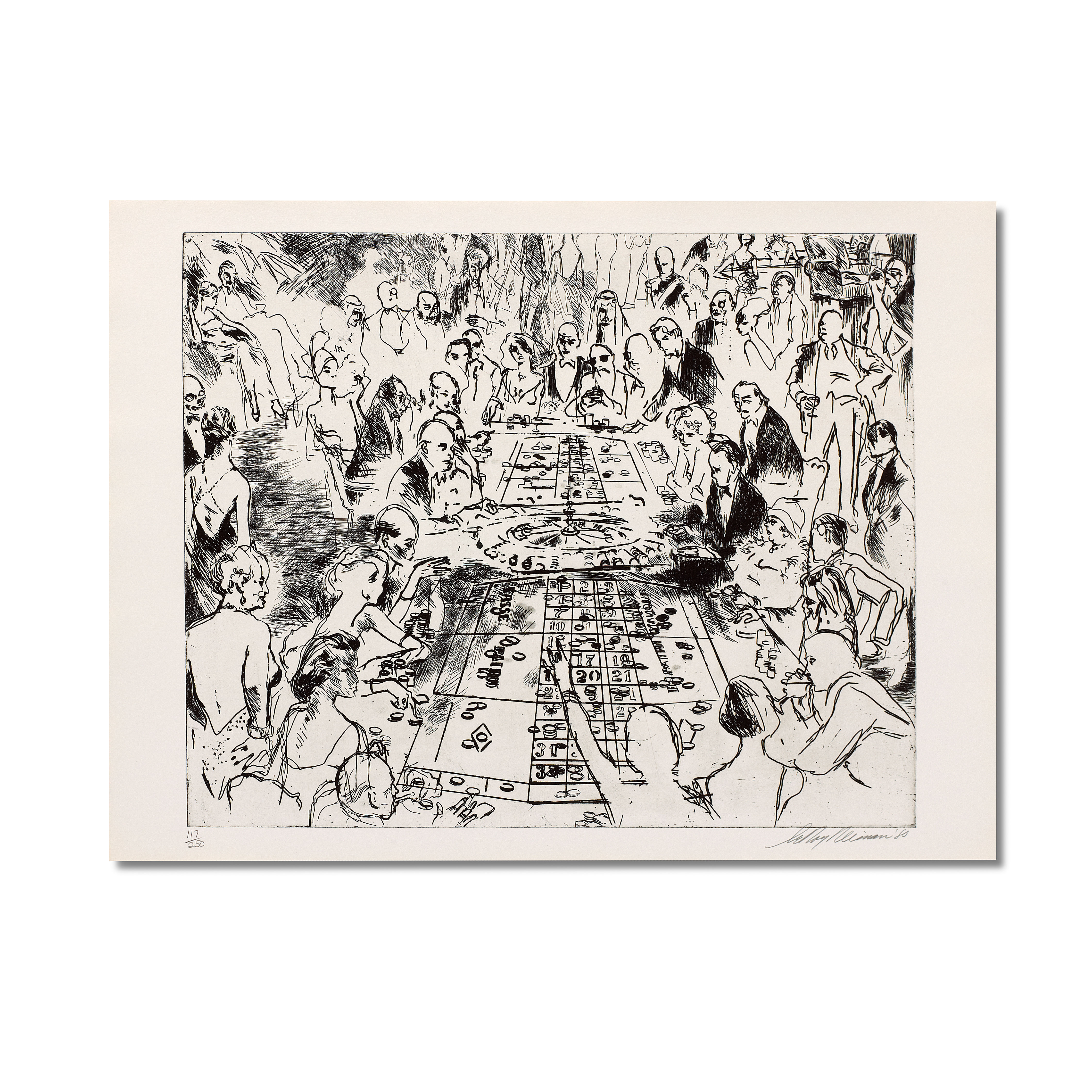 "Game of Life - Eaux Fortes Suite" by LeRoy Neiman