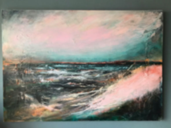 Wild and free - 100x70cm Acrylic on canvas