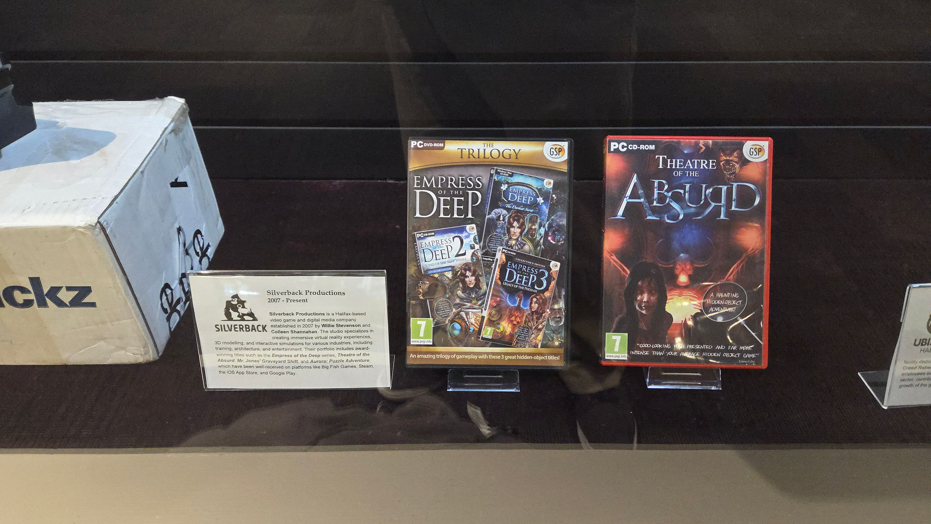 Nova Scotia Game Dev Studio History Exhibit - Dalhousie Games Expo 2025
