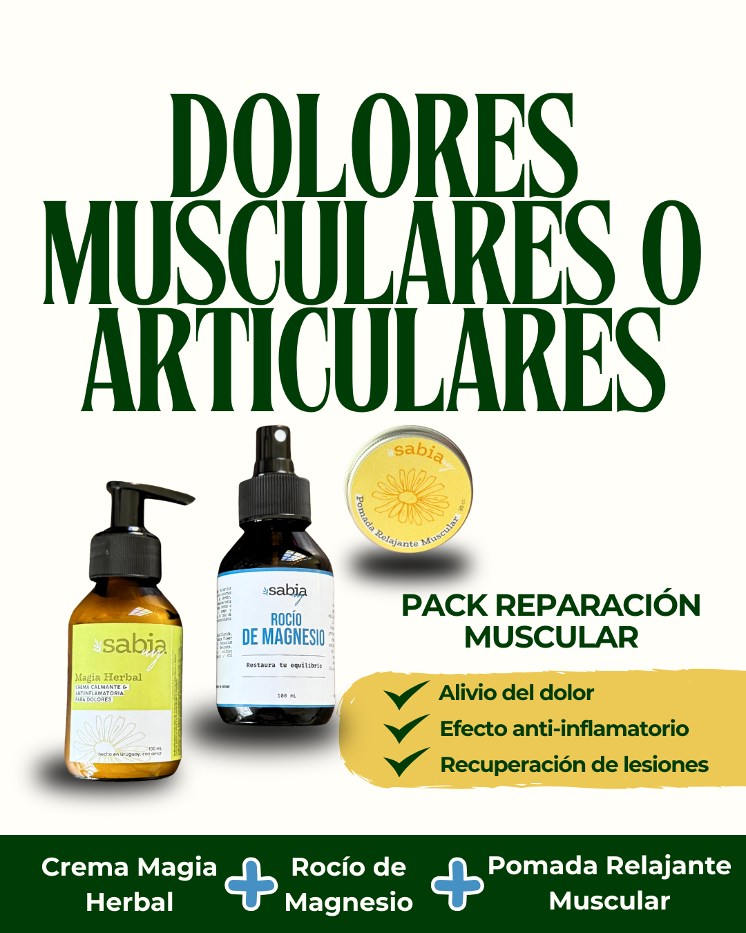 Pack Reparación Muscular