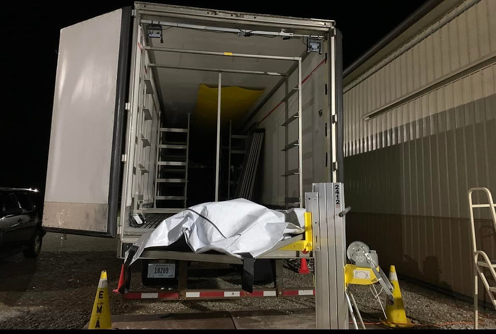 Madison County Indiana Beer Cooler Morgue in a Barn?!?