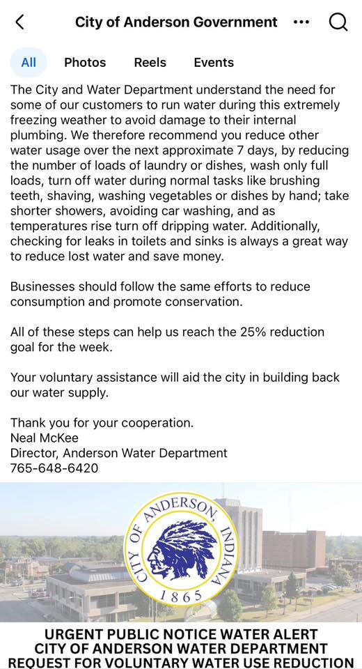 Water Usage Alert!!