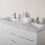 Thumbnail: Lotus 60" White Double Sink Vanity
