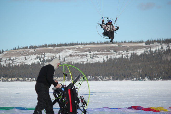 pilot paramotor yukon whitehorse