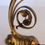 Thumbnail: Fine Art Nouveau bronze nautilus shell table lamp