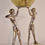 Thumbnail: Superb Iconic Twin Lady Art Deco Lady Table/Desk Lamp