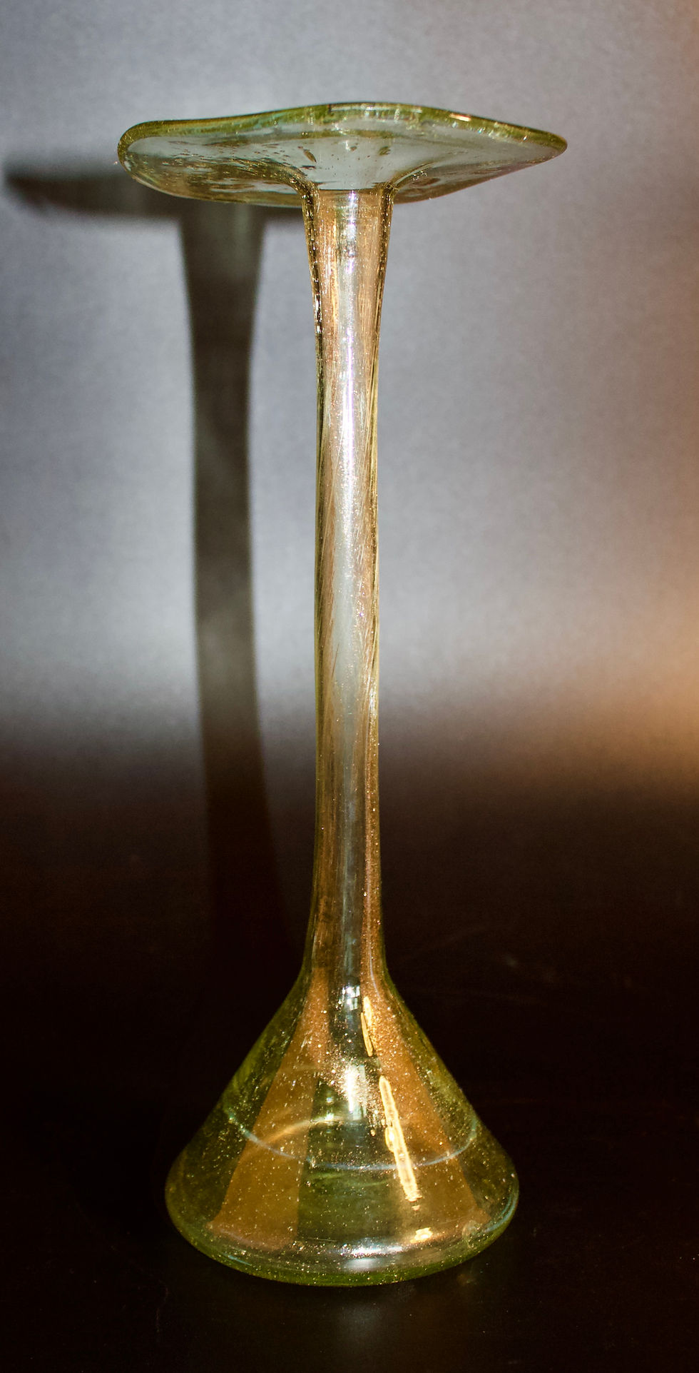 Thumbnail: Christopher Dresser Arts and Crafts Clutha Glass Solifleur Vase