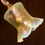 Thumbnail: Rare WMF Figural Art Nouveau Table Lamp with Vaseline Shade