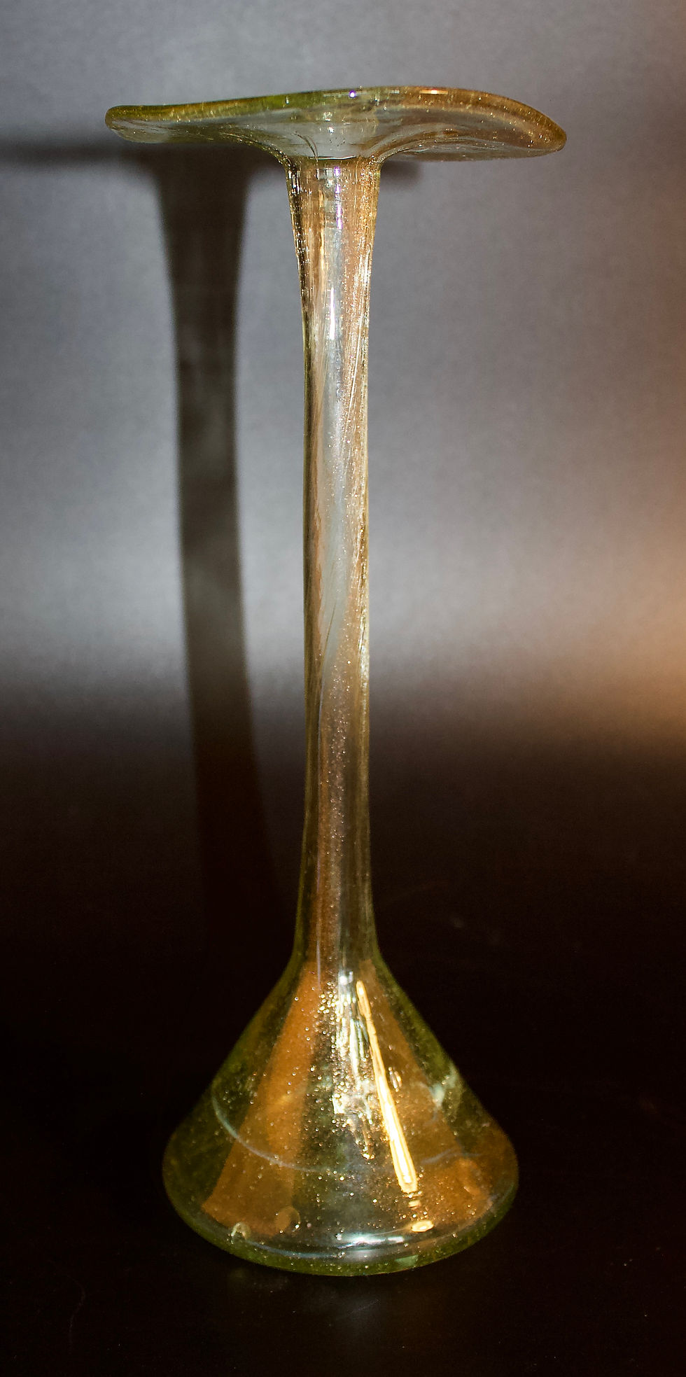 Thumbnail: Christopher Dresser Arts and Crafts Clutha Glass Solifleur Vase