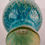 Thumbnail: Rare Monart Cloisonne glass shape MVIII baluster vase