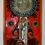 Thumbnail: Extraordinary Jean  & Rhys "Taffy' Powell Tempus Fugit Ceramic Tile Clock