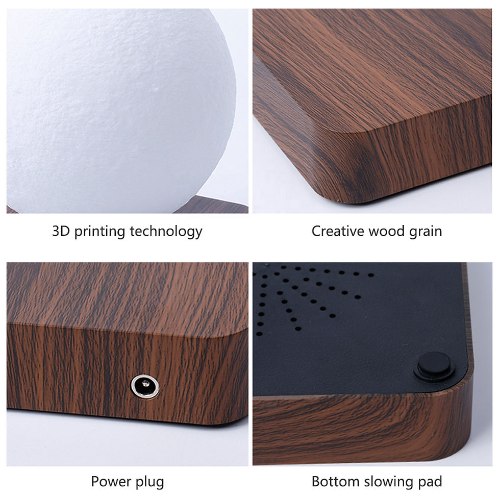 Thumbnail: Moon Lamp Floating Table Light Magnetic Levitating Decor