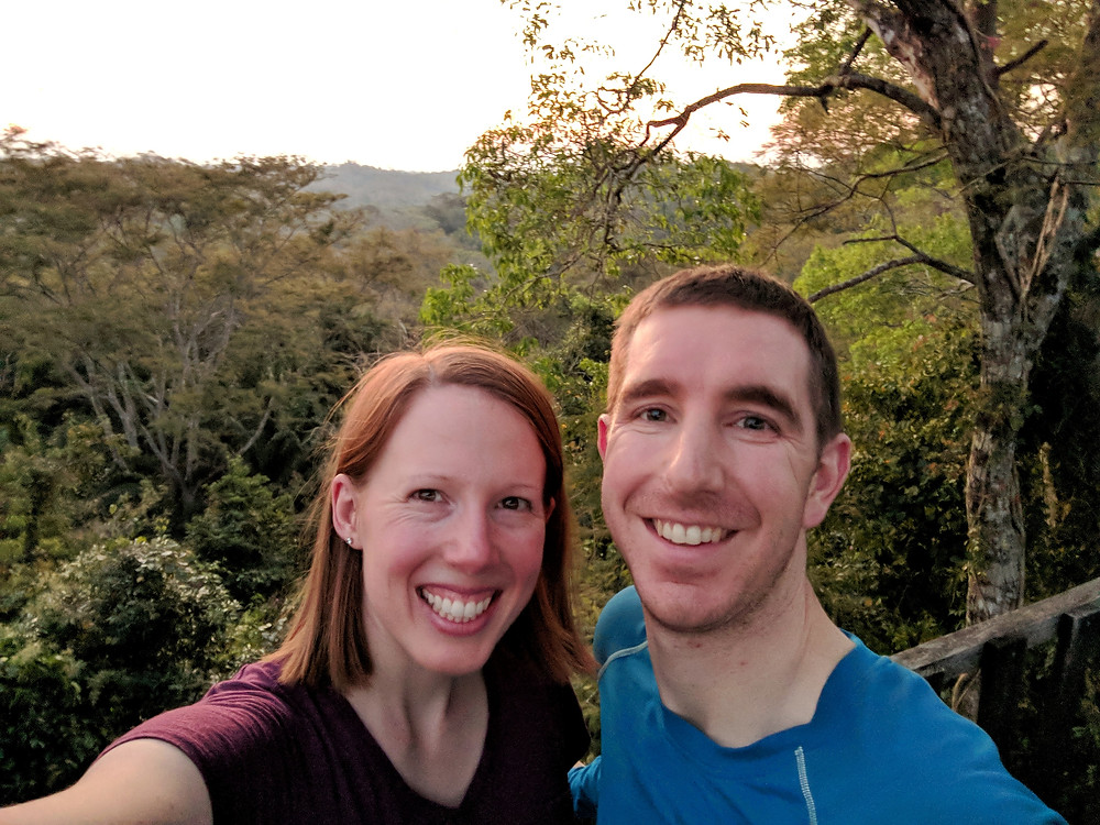 Sunset in the Bolivian jungle
