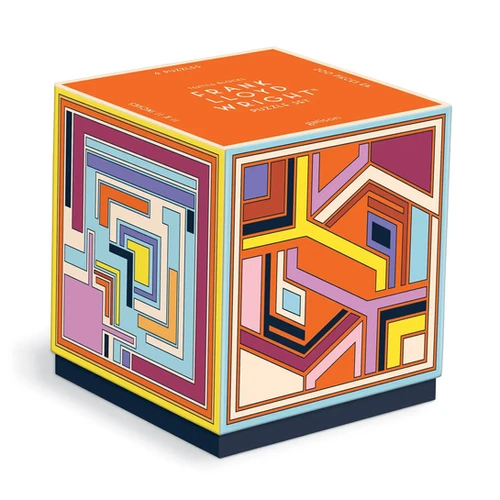 Frank Lloyd Wright Textile Blocks Set of 4 Puzzles | east-river
