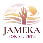 Jameka For St. Pete Logo Stacked