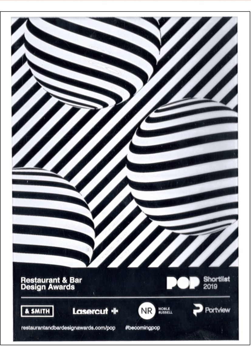 Restaurant&Bar Design Awards shortlist 2019