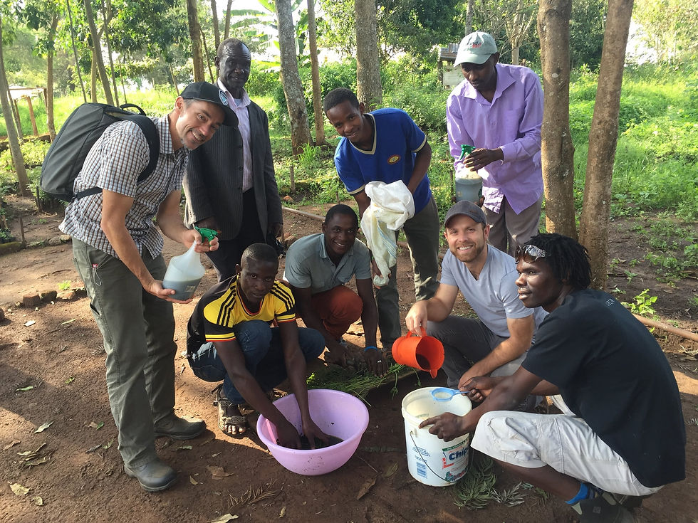 At Manor House Agricultural Center, our team learned about how to create their own pesticides from local plants. We are so thankful for these helpful lessons! 