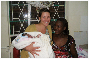 Megan Fleeman is a graduate of our Child Birth Education program. She was able to utilize the knowledge and skills she attained to serve mothers and babies in Uganda. The bond a birth worker feels with the family she supports is incredible. 