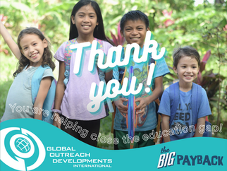 G.O.D. Int’l is Recognized Through Big Payback Fundraiser