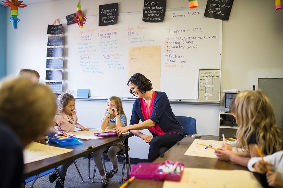 Lyssa's teaching style matches her own self-discipline. She expects students to walk according to the rules, to do the right thing, and to be diligent with one of the most important things a child needs to learn: how to read! 