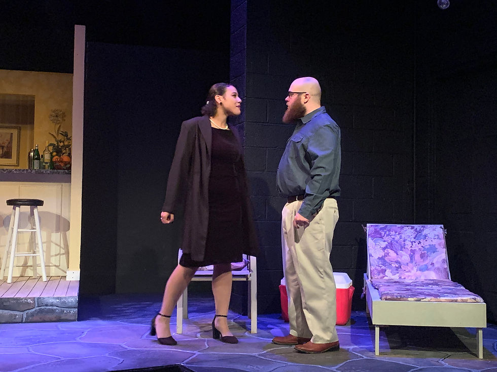 Trashan Donald (Laura), Kale Schafer (Norm)