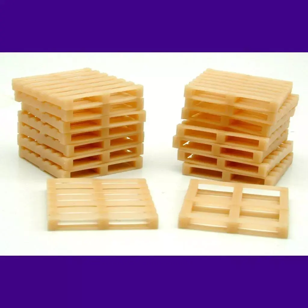 PALLETS 48" X 48" 2 WAY Qty 16 RESIN 1/64 S SCALE