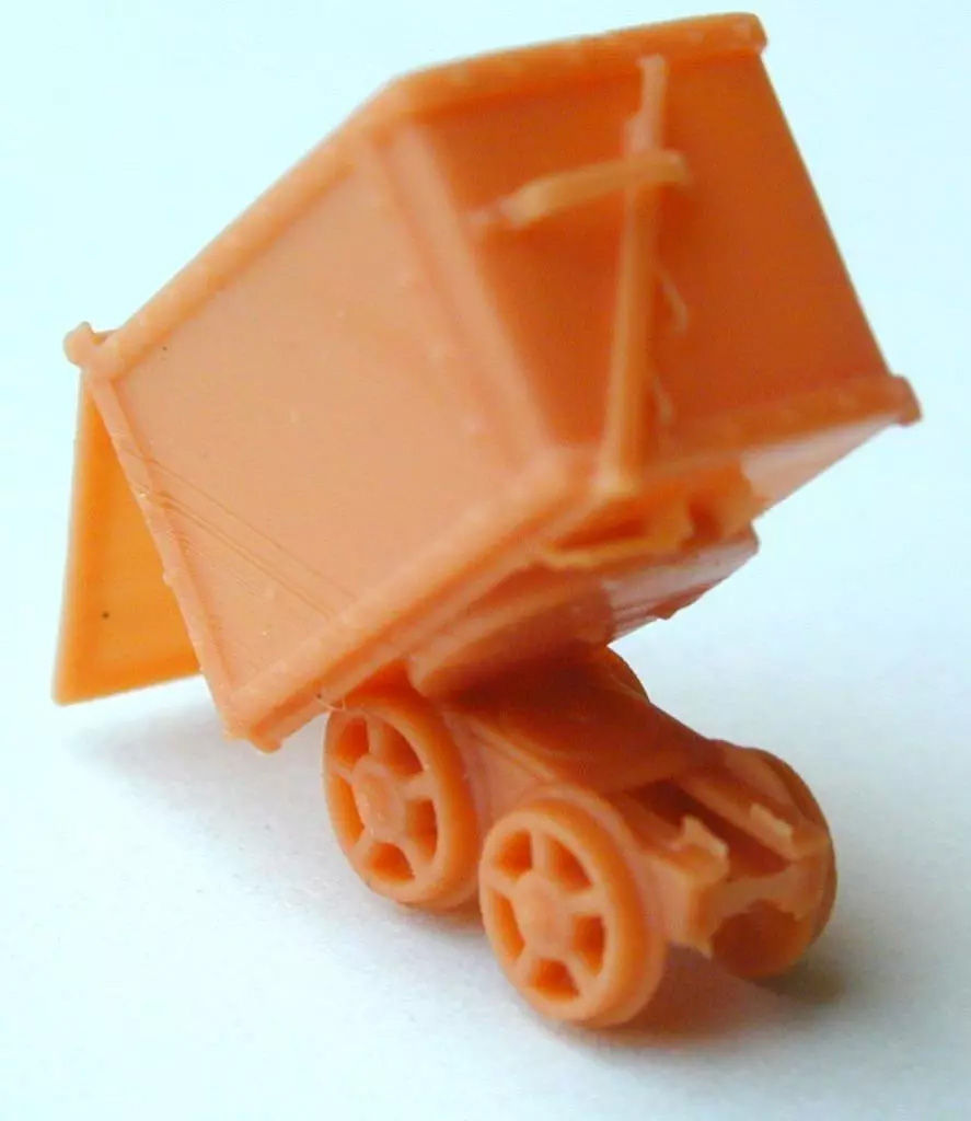 Thumbnail: MINING CART (PUSH TYPE)  Quantity 6  Resin print