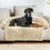 Thumbnail: Calming Dog Bed Fluffy Plush Dog Mat for Furniture Protector with Removable Was