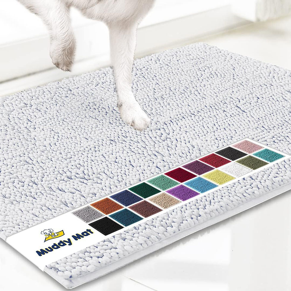 Thumbnail: Muddy Mat® Shown on TV Super Absorbent Microfiber Dog Door Mat for Muddy Paws,
