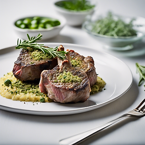 Herb-Crusted Lamb Chops