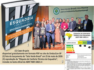 Produtos & normas: Demanda do mercado requer esquadrias eficientes e sustentáveis 