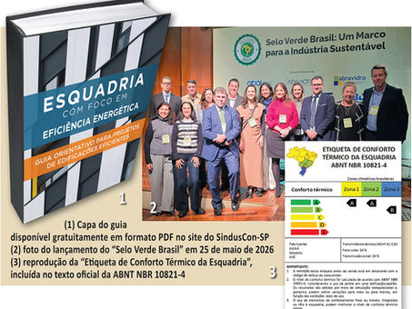 Produtos & normas: Demanda do mercado requer esquadrias eficientes e sustentáveis