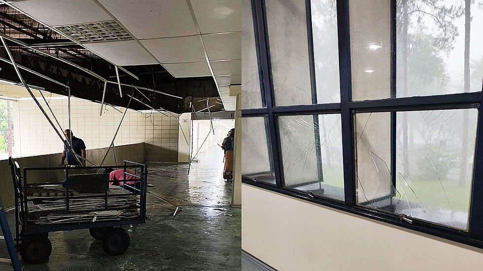 Ciclone extratropical causa estragos em SP e danifica esquadrias