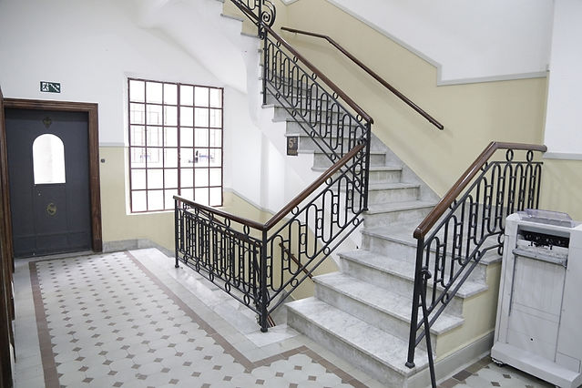Escadas de mármore Edifício Sampaio Moreira