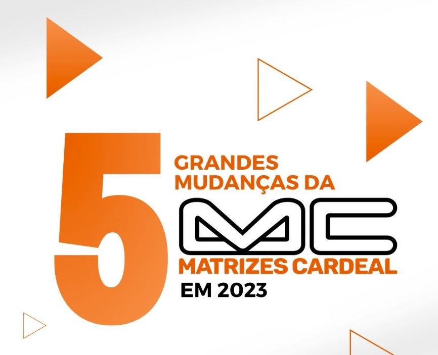 Imagem anunciando que 5 mudanças aconteceram em 2023