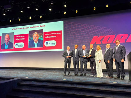 Gerdau é homenageada em premiação global da indústria do aço