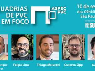 FESQUA 2026 recebe encontro dedicado às esquadrias de PVC